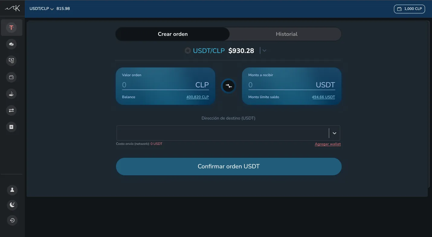 Matias Medina Kandui.cl light theme main trading view